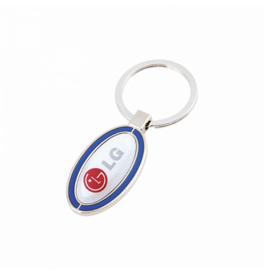 MGA-R110-P Plastolu Tek Taraflı Metal Anahtarlık