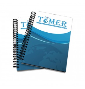 MGA-D1724 Taslamalı Yandan Spiralli Defter