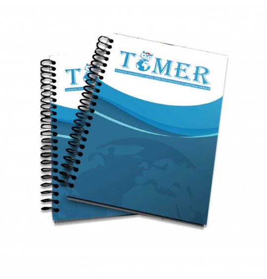 MGA-D2129 Taşlamalı Yandan Spiralli Defter 