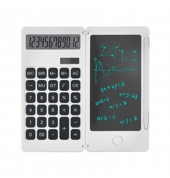 MGA-H1823 Beyaz 12 Haneli Hesap Makinesi