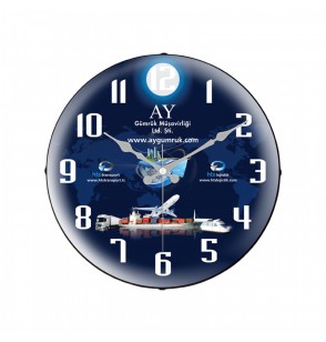 MGA-S1958 Uni Bombeli Cam Duvar Saati